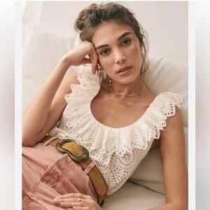 Sezane Rosa Blouse size 36